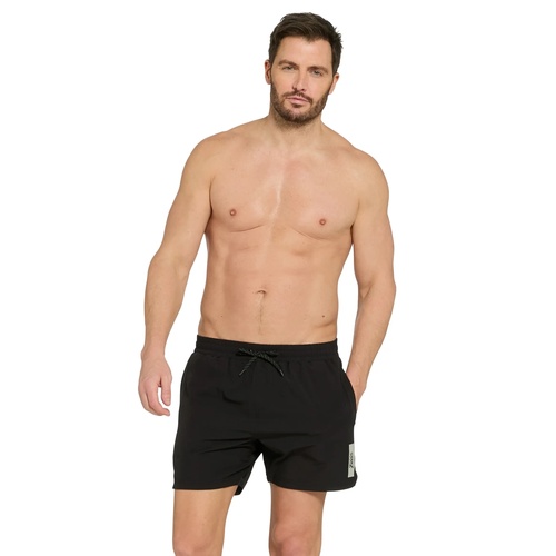 Zoggs Men's Kiama 15 inch Swim Shorts - Black, Men's Swim Shorts [Size: Small]