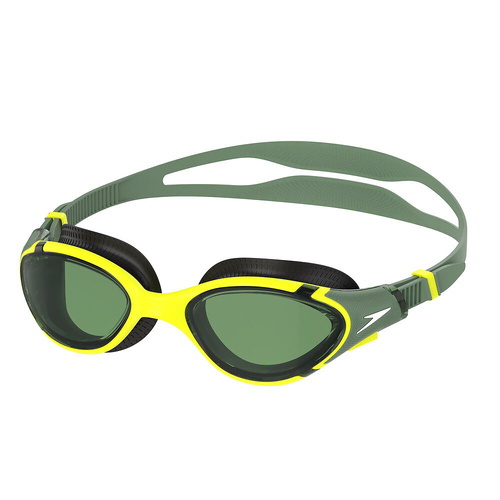Speedo Futura Biofuse 2.0 Swimming Goggles - English Green/Emerald - Smoke Lens