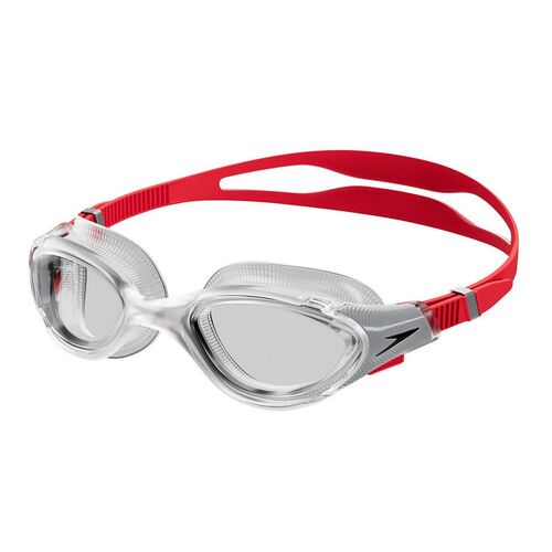 Speedo Futura Biofuse 2.0 Swimming Goggles - Fed Red/Silver/Clear