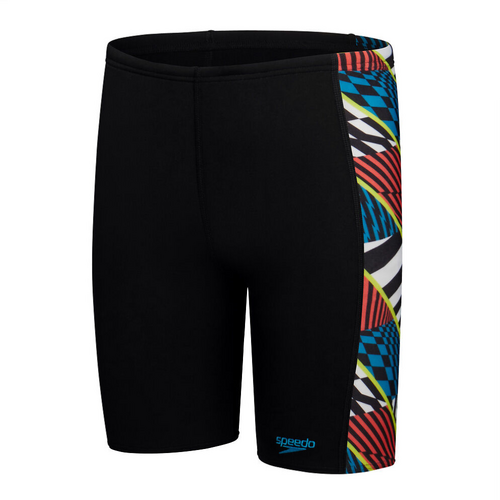 Speedo Boys Digital Panel Jammer -  Boys Speedo Swimwear [Size: 14]