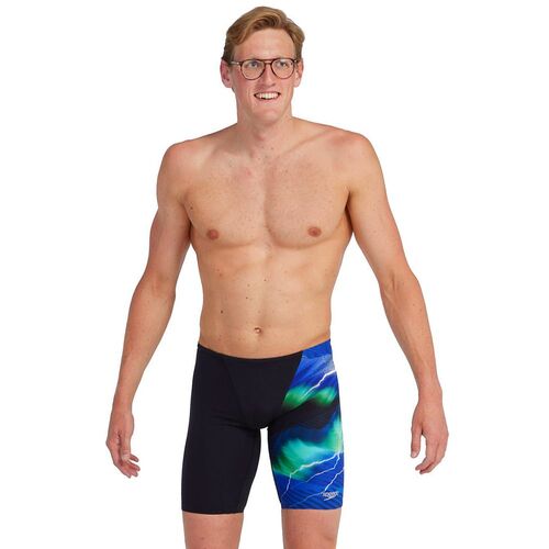 Speedo Men's Digital V-Cut Jammer - Lightning [Size: 10]