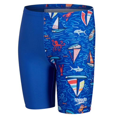Speedo Toddler Boys Swimwear Water Explorers Jammer, Kids Swimwear [Size: 3]