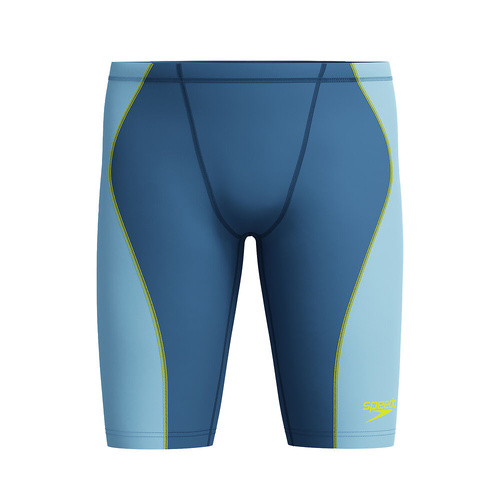 Speedo Fastskin HyperSpark Solid Jammer, World Aquadics Approved - Night/Sevres Blue [Size: 18]