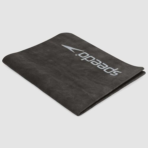 Speedo Sports Towel, Chamois Towel, Swimming Towel - Black 