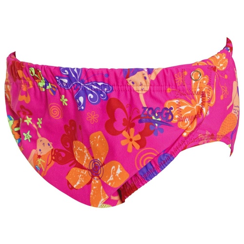 Zoggs Adjustable Swim Nappy  3 - 24 Months Pink, Baby Swimwear [Size: 3 - 24 Months]