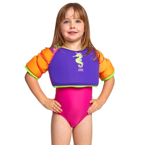 Zoggs Sea Unicorn Water Wing Swimming Vest - Pink - Children's Swim Jacket [Size: 1 - 2 Years]
