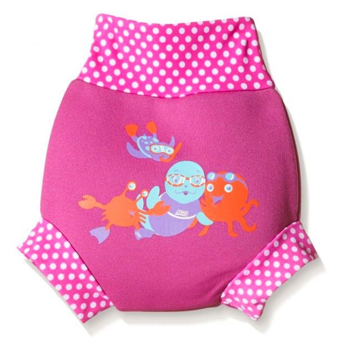 ZOGGS SWIM SURE NAPPY - PINK , BABY SWIMWEAR - SWIM NAPPY [Size: Small]