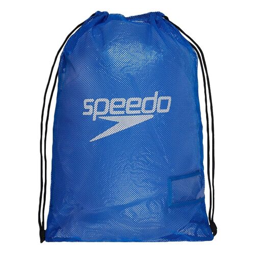 Speedo Mesh Swim Bag - Beautiful Blue, Swimming Bag, Mesh Sports Bag, Gym Bag
