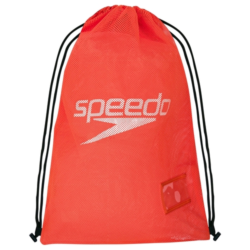 Speedo Mesh Swim Bag - Orange, Swimming Bag, Mesh Sports Bag, Gym Bag