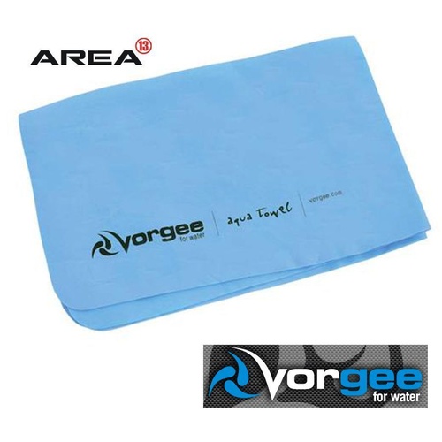 Vorgee Aqua Towel Deluxe Blue, Swimming Towel, Chamois Towel, Quick Dry Towel 