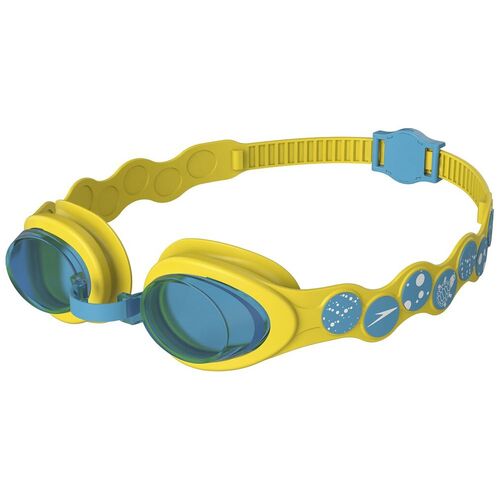 Speedo Sea Squad Spot Goggle Yellow/Blue, Junior 2 - 6 Years Childrens Swimming goggle