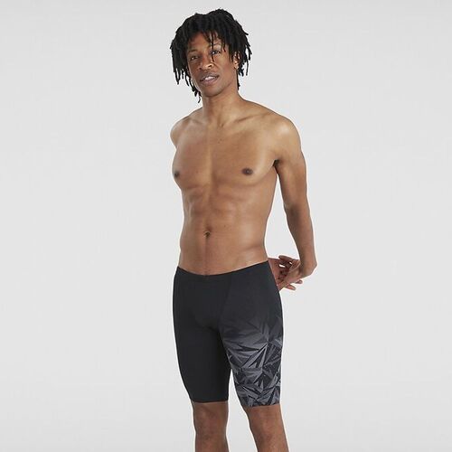 Speedo Men's Hyper Boom Placement V-Cut Jammer, Men's Speedo Swimwear [Size: 16]