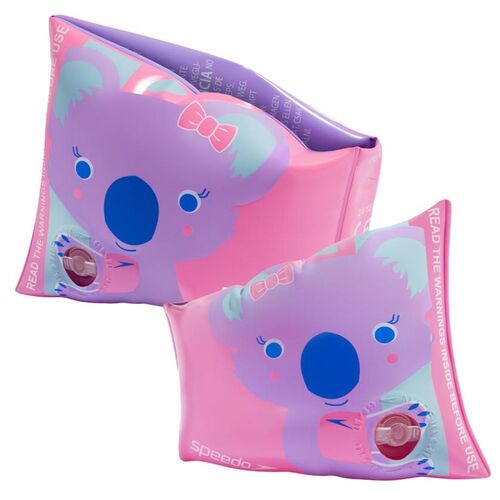 Speedo Koko Koala printed armbands - Pink, Children's Pool Floaties, Swimming Arm Bands