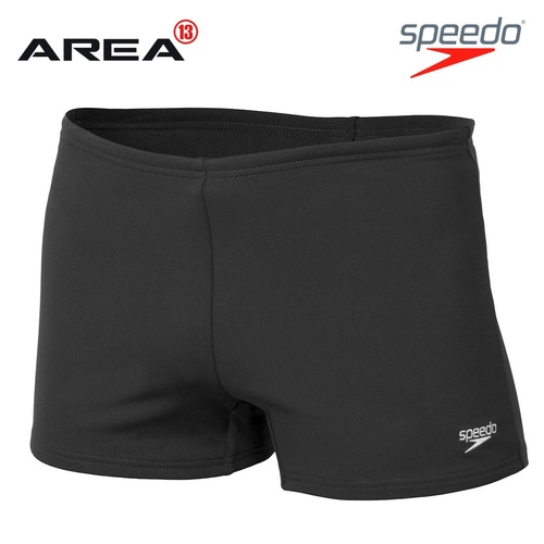 SPEEDO Men's Endurance+ Aquashort Black, Mens Swimwear, Speedo  [Size: 12]