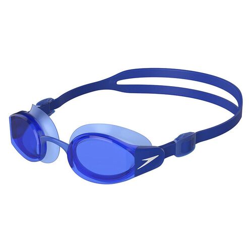 Speedo Mariner Pro Swimming Goggles - Beautiful Blue/White/Blue