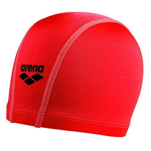 ARENA Unix Junior Red Swim Cap, Composition: 80% Polyamide 20% Elastane, fabric swim cap