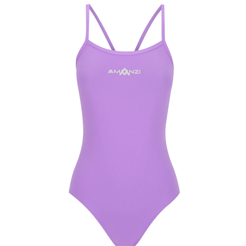 Amanzi Women's Proback One Piece -  Ladies Swimwear - Iris [Size: 8]