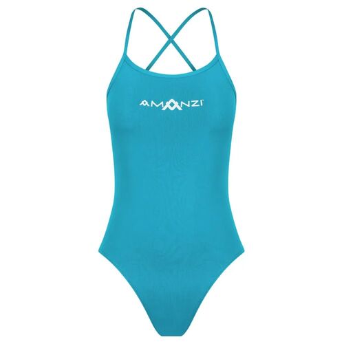 Amanzi Calypso Tie Back Women's One Piece Swimwear, Ladies Swimwear [Size: 10]