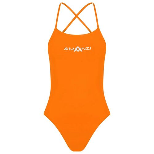 Amanzi Sherbet Tie Back Women's One Piece Swimwear, Ladies Swimwear [Size: 12]