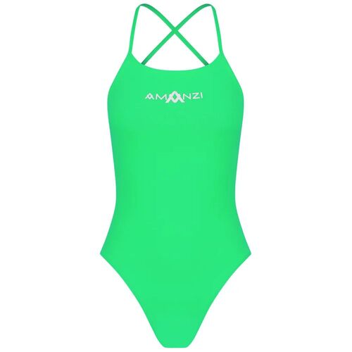 Amanzi Peppermint Tie Back Women's One Piece Swimwear, Ladies Swimwear [Size: 12]