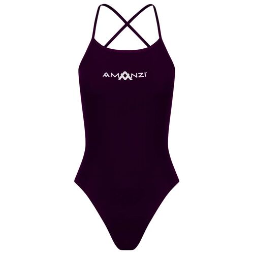 Amanzi Persia Tie Back Women's One Piece Swimwear, Ladies Swimwear [Size: 12]