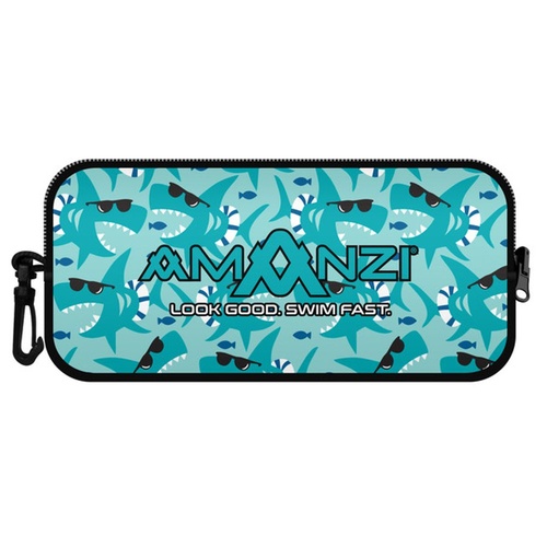Amanzi Looking Shark Neoprene Case , Goggle Case