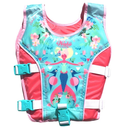 WAHU CHILDREN'S MERMAID SWIM VEST - SWIMMING FLOATIES - KIDS SWIM JACKET [size: Medium]