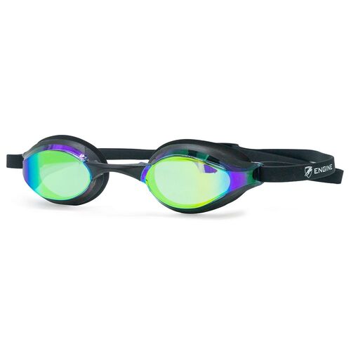 Engine Bullet - Black Gold Swimming Goggles