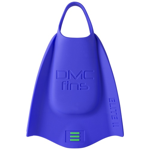 DMC ELITE 2 Swim Fins Indigo Blue - Swimming Training Fins / Swimming Flippers [Size: XXS]