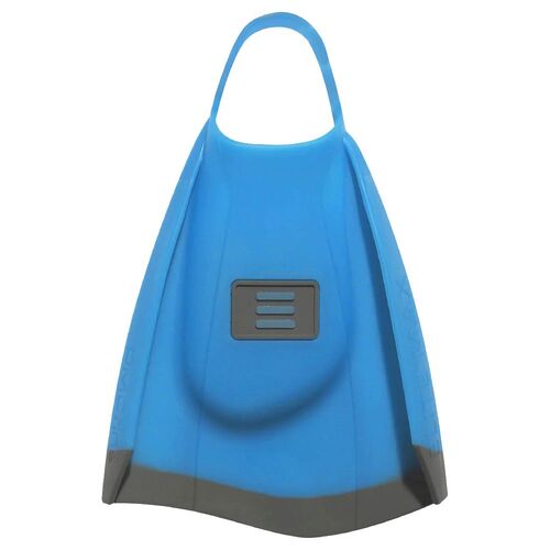 DMC ELITE MAX Swim Fins Blue & Grey - Swimming Training Fins / Swimming Flippers [Size: X Small]