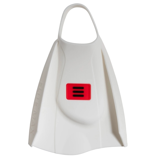 DMC Elite Max Swim Fin - White  - Swimming Training Fins - Swimming Flippers [Size: XS]