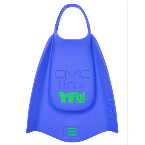 DMC ELITE 2 Tri Swim Fins Indigo Blue - Swimming Training Fins / Swimming Flippers [Size: XX Small]