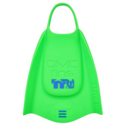 DMC ELITE 2 Tri Swim Fins Jade Green - Swimming Training Fins / Swimming Flippers [Size: X Small]