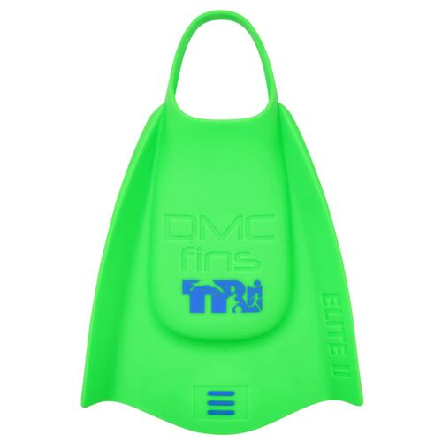 DMC ELITE 2 Tri Swim Fins Jade Green - Swimming Training Fins / Swimming Flippers [Size: Small]