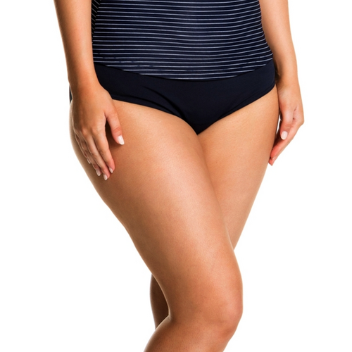 Funkita Still Navy Regular Brief Women's, Women's Swimwear [Size: 10]