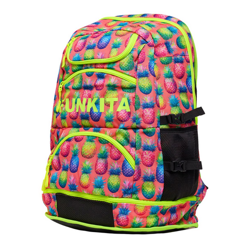 Funkita Pinky Piney Swimming Elite Squad Backpack, Swim Training Backpack, Sports Backpack, Swim Bag