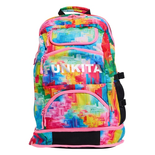 Funkita Falling Colours Swimming Elite Squad Backpack, Swim Training Backpack, Sports Backpack, Swim Bag
