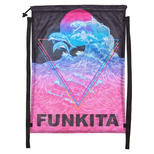 Funkita Dolph Lundgren Mesh Swim Bag, Mesh Equipment Bag, Training swim Bag
