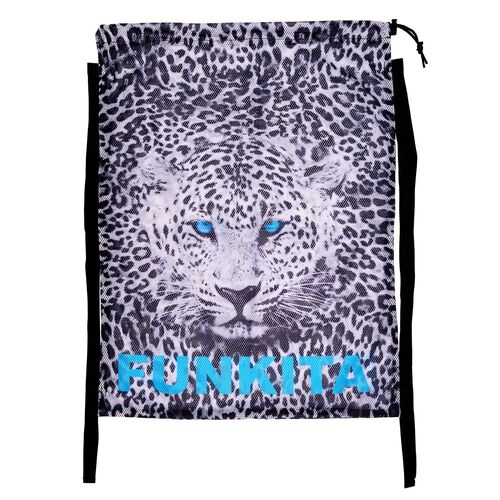 Funkita White Walker Mesh Swim Bag, Mesh Equipment Bag, Training swim Bag