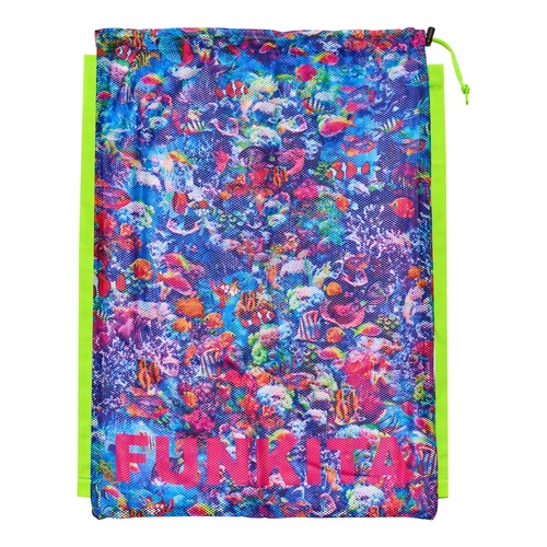 Funkita Sea Life Mesh Swim Bag, Mesh Equipment Bag, Training swim Bag