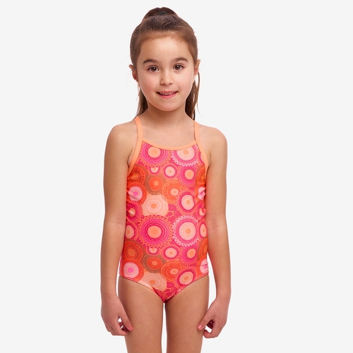Funkita Ahelhe ECO Toddler Girls Printed One Piece Swimwear, Toddler Girls One Piece Swimwear [Size: 5]