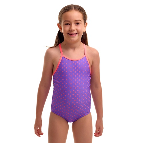 Funkita Add Me Babe ECO Toddler Girls Printed One Piece Swimwear, Toddler Girls One Piece Swimwear [Size: 5]
