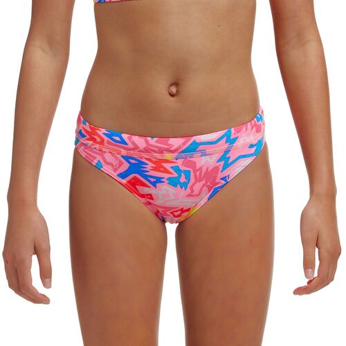 Funkita Girls Rock Star Eco Swim Sports Brief - Brief ONLY - SEPARATES, Girls Swimwear [Size: 8]