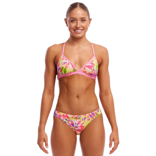 Funkita Women's Spring Sun Tri Top Bikini Two Piece Swimwear - Women's Swimsuit [Size: 10]