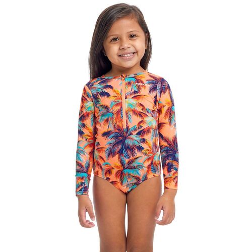Funkita Toddler Girls Sand Storm Sun Cover One Piece Swimwear, Toddler Girls One Piece Swimwear [Size: 5]