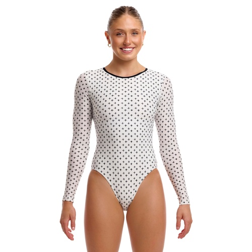 Funkita Women's Plus One Long Shot One Piece Swimwear, Women's Swimsuit [Size: 8]
