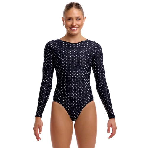 Funkita Women's Be Positive Love Cover One Piece Swimwear, Women's Swimsuit [Size: 8]