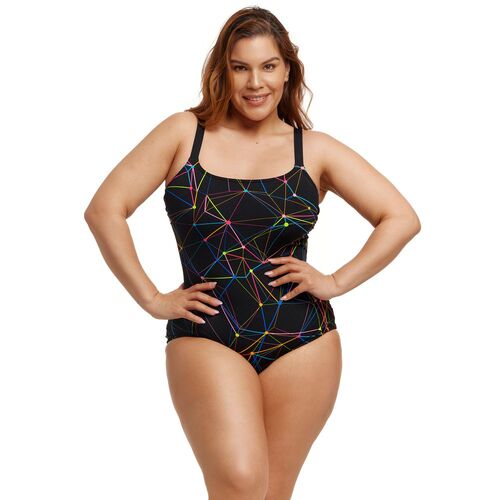 Funkita Women's Star Sign Scoop Neck One Piece, Women's Swimwear  [Size: 20]