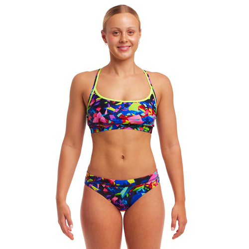Funkita Women's Destroyer Sports Bikini Two Piece Swimwear [Size: 8]