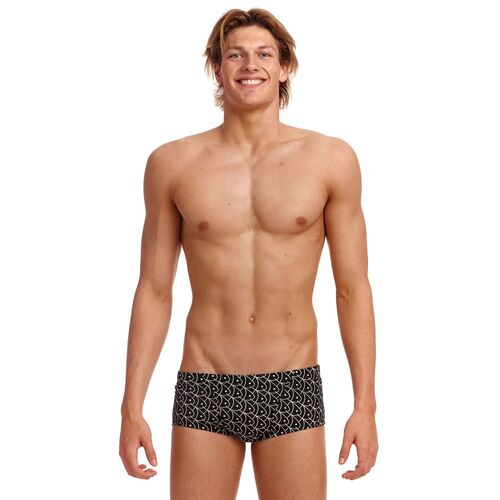 Funky Trunks Men's Summer Fish Classic Trunk, Swimwear Classic Trunk Men's Swimwear [Size: XS]